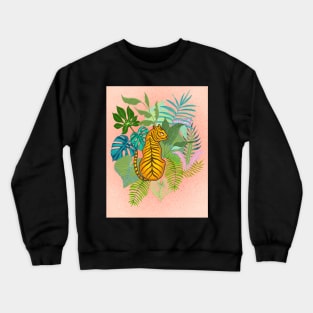 Tiger in the jungle Crewneck Sweatshirt